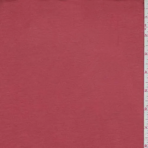 1 3/8 YD PC-Pomegranate Rayon Jersey Knit Fabric