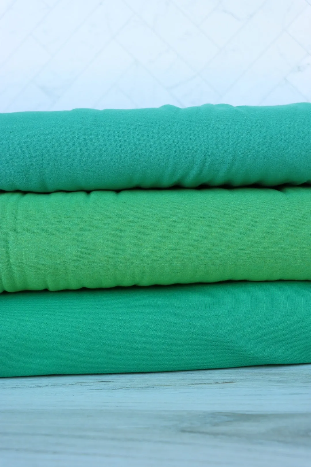 2YD 19IN REMNANT; Clover Dana Cotton Modal Jersey Knit | Robert Kaufman