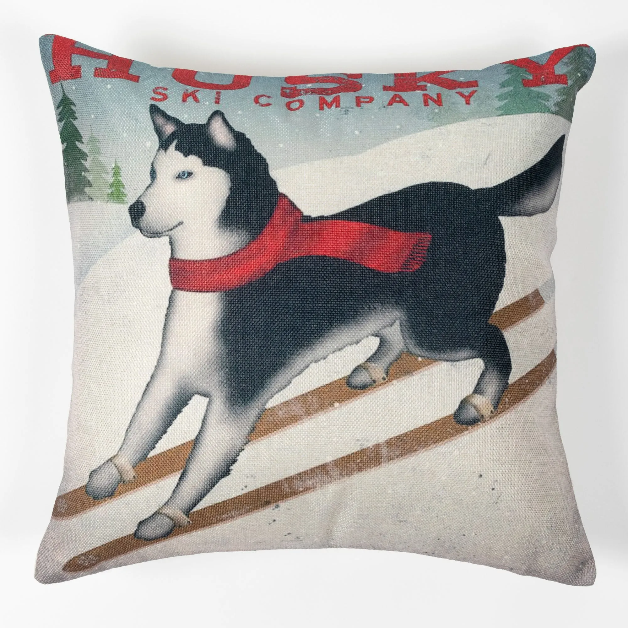 Active Dog Accent Pillow Cover