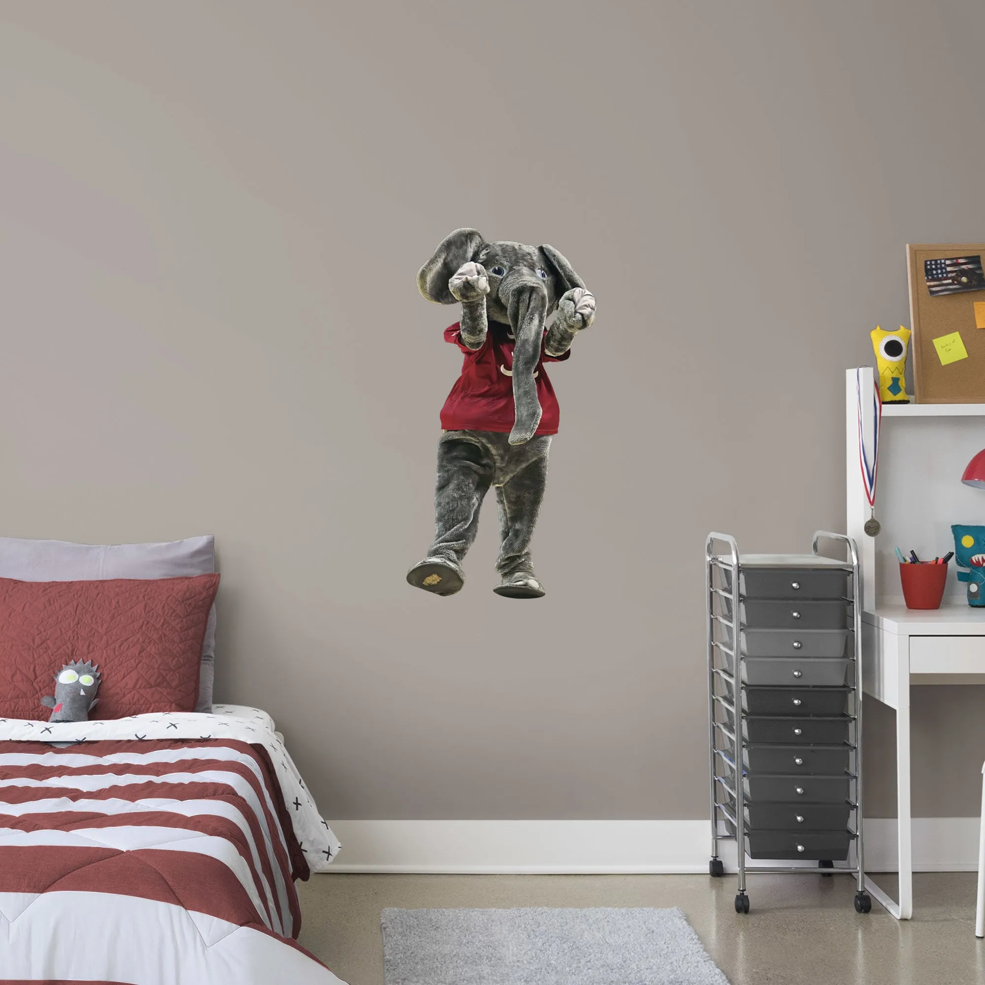 Alabama Crimson Tide: Big Al Mascot - Officially Licensed Removable Wall Decal