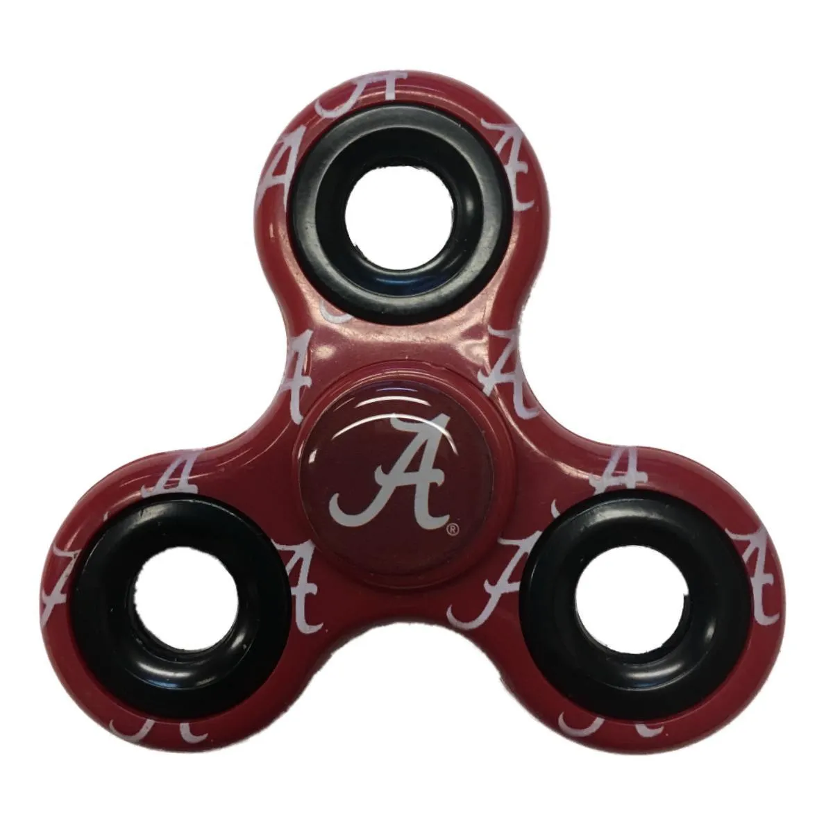 Alabama Crimson Tide Red Multi-Logo Three Way Diztracto Fidget Hand Spinner