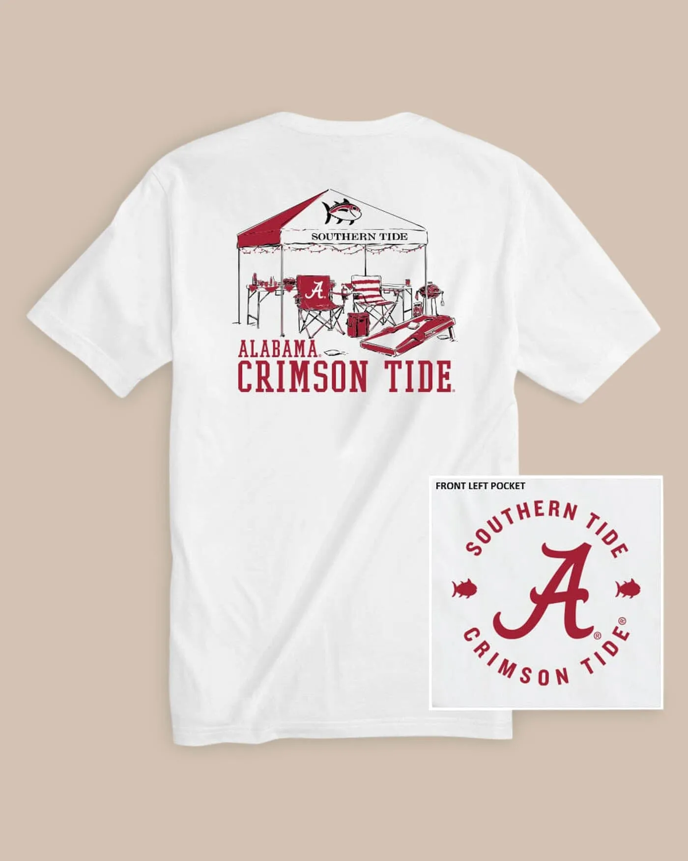 Alabama Crimson Tide Tailgate Time T-Shirt