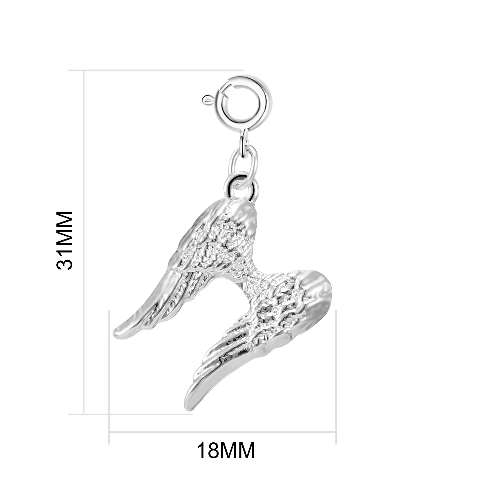 Angel Wings Charm