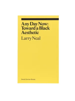 Any Day Now: Toward a Black Aesthetic - Larry Neal