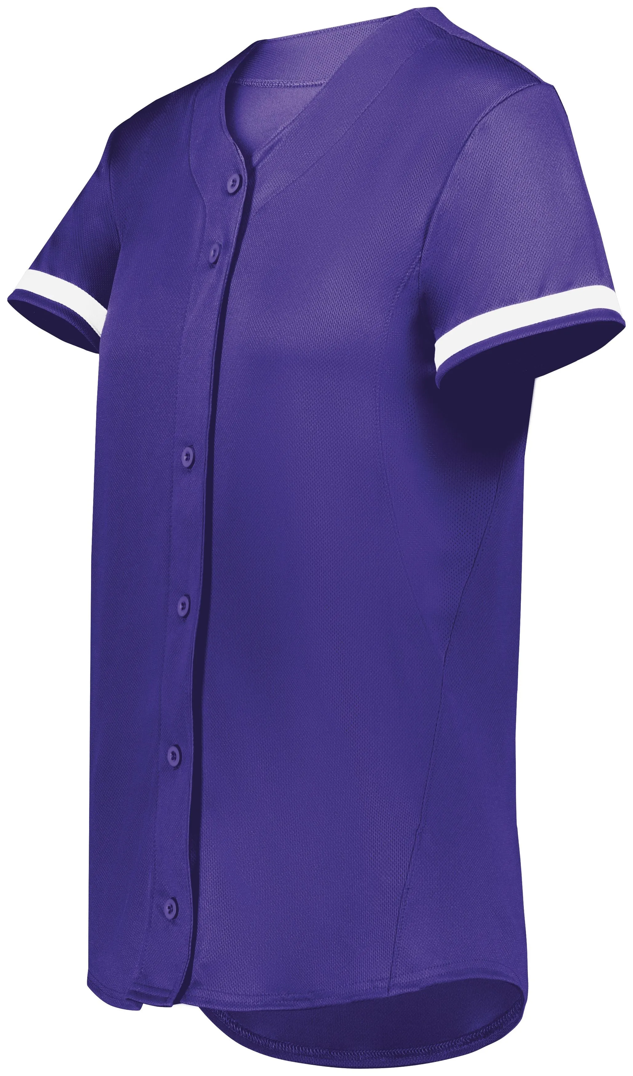 Augusta Girls Cutter  Full Button Softball Jersey