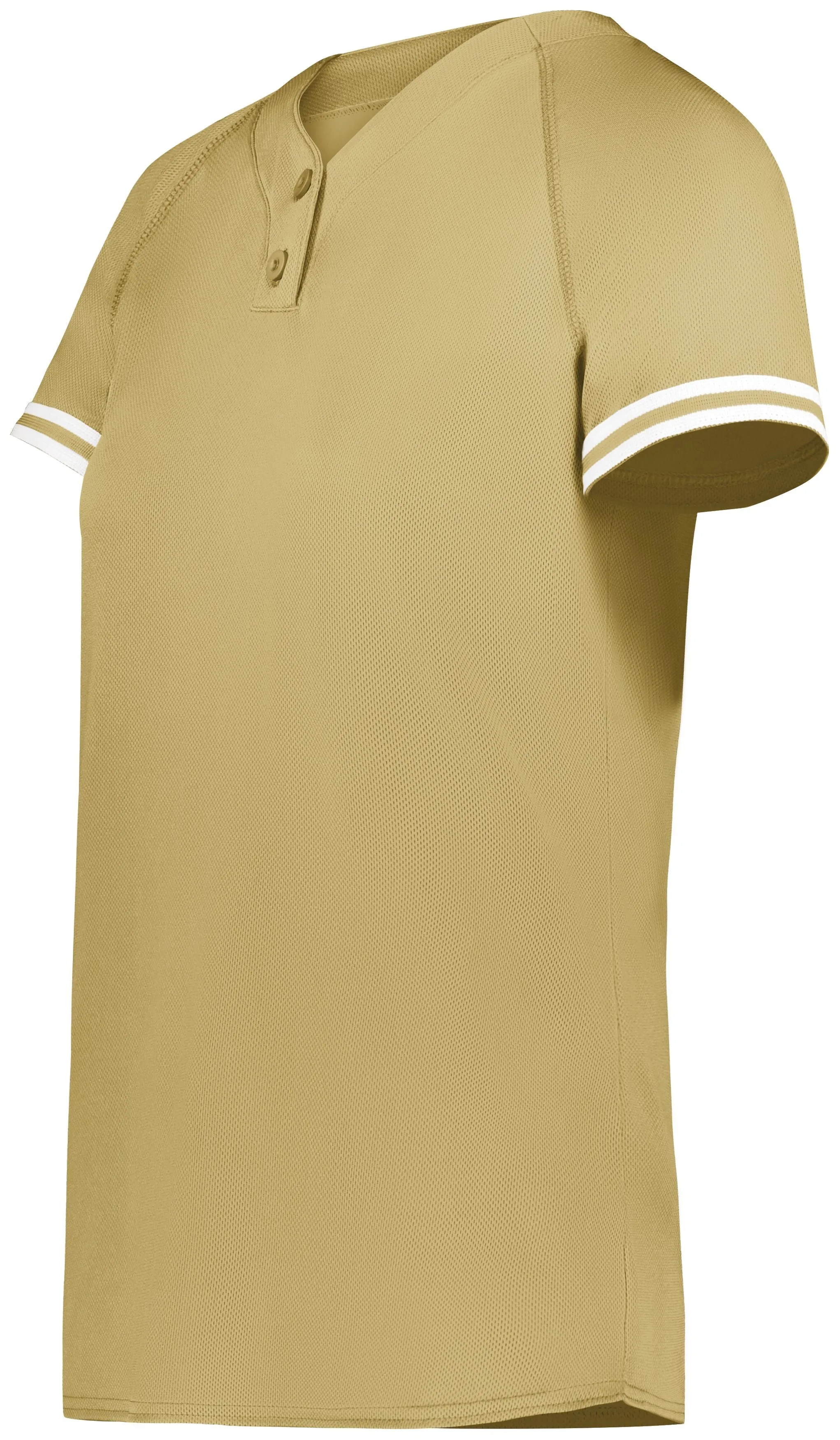 Augusta Girls Cutter  Henley Softball Jersey