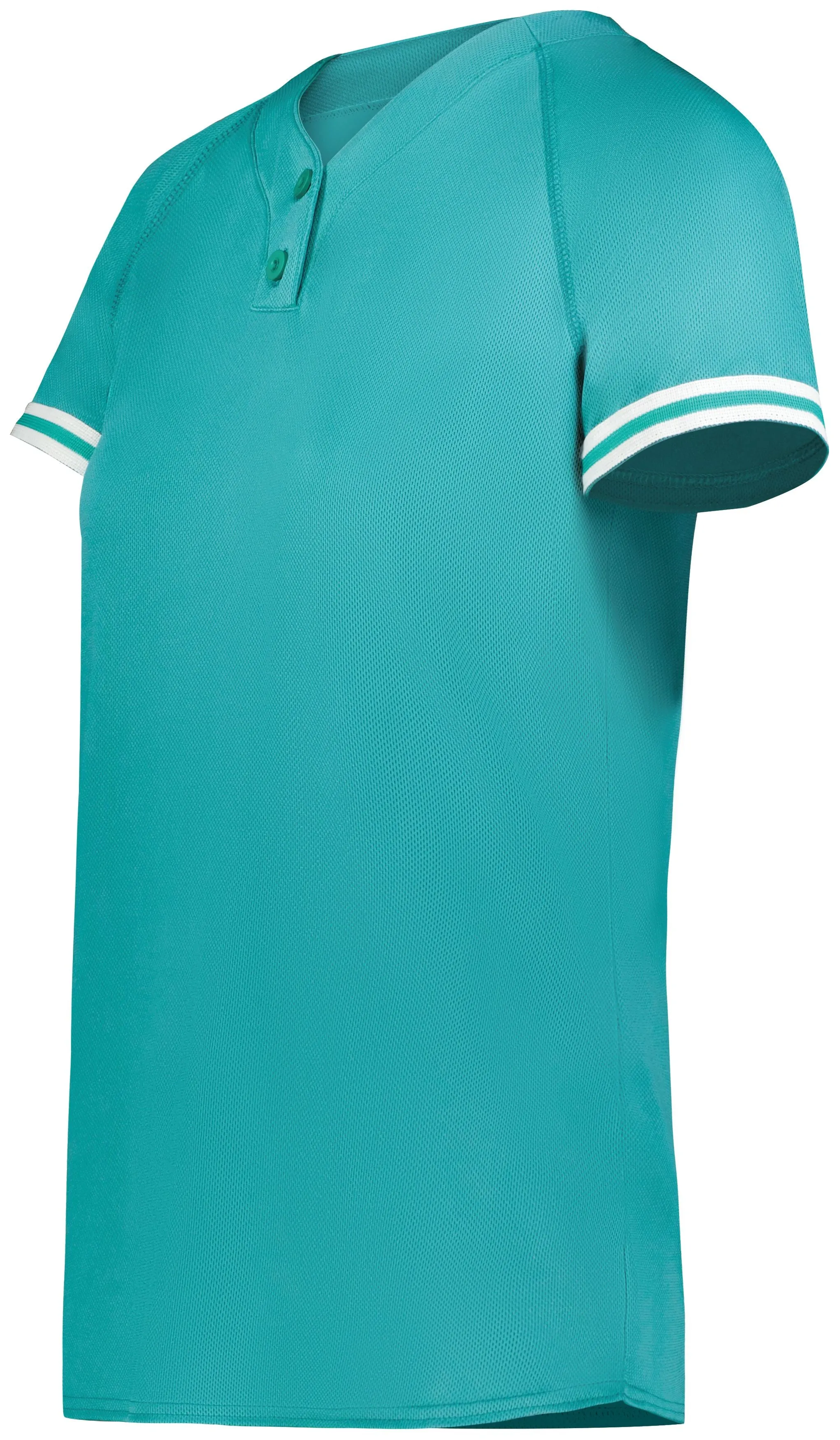 Augusta Girls Cutter  Henley Softball Jersey