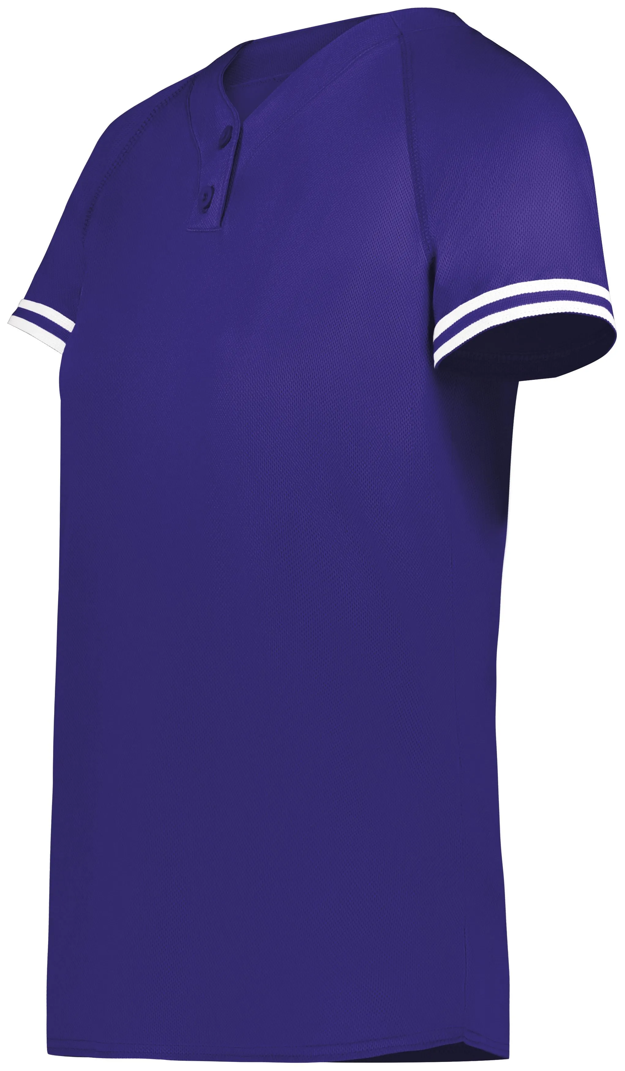 Augusta Girls Cutter  Henley Softball Jersey