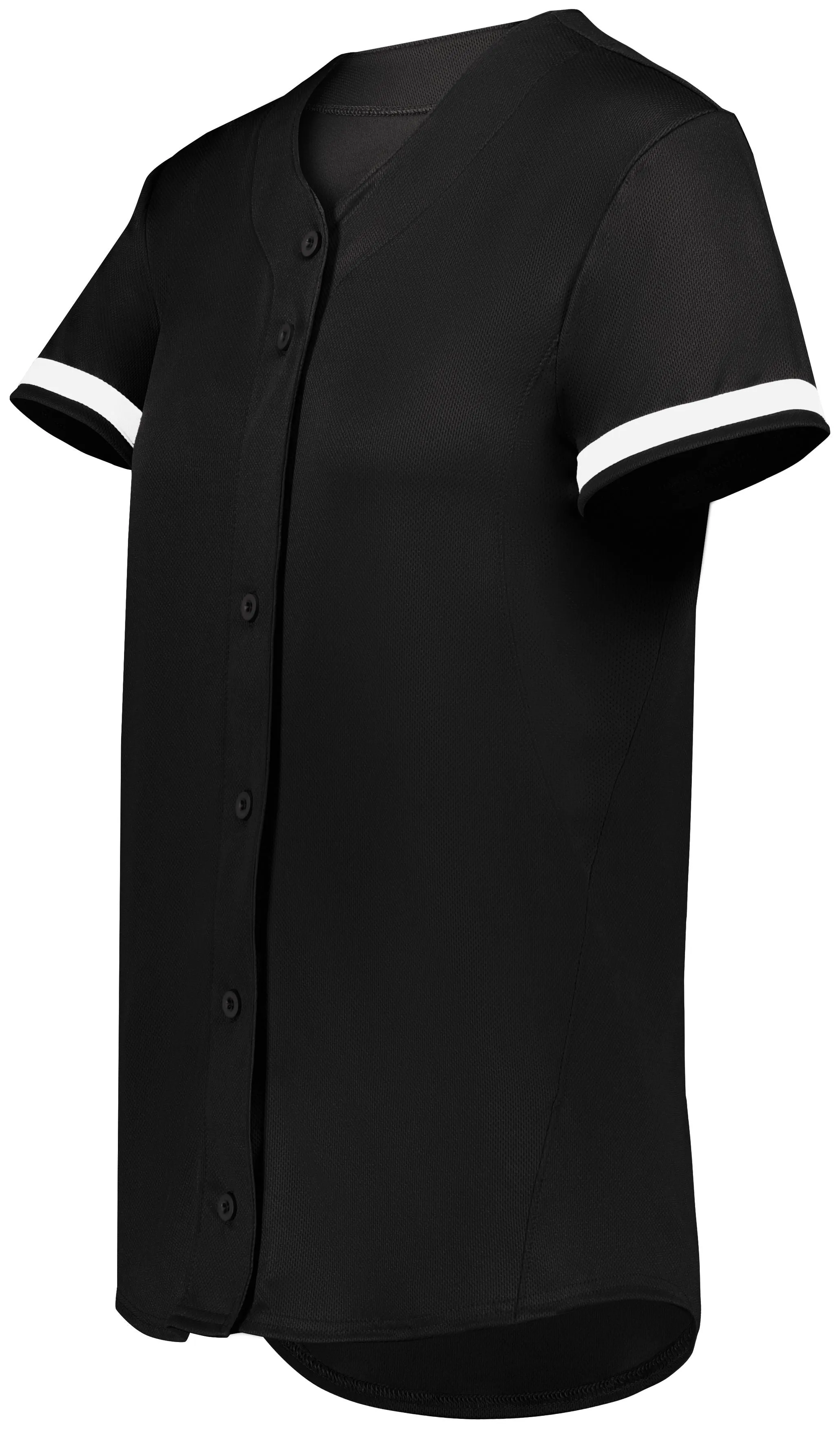 Augusta Sportswear Girls Cutter  Full Button Softball Jersey