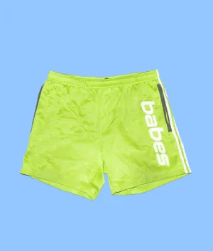 BABES NEON FOOTBALL SHORTS