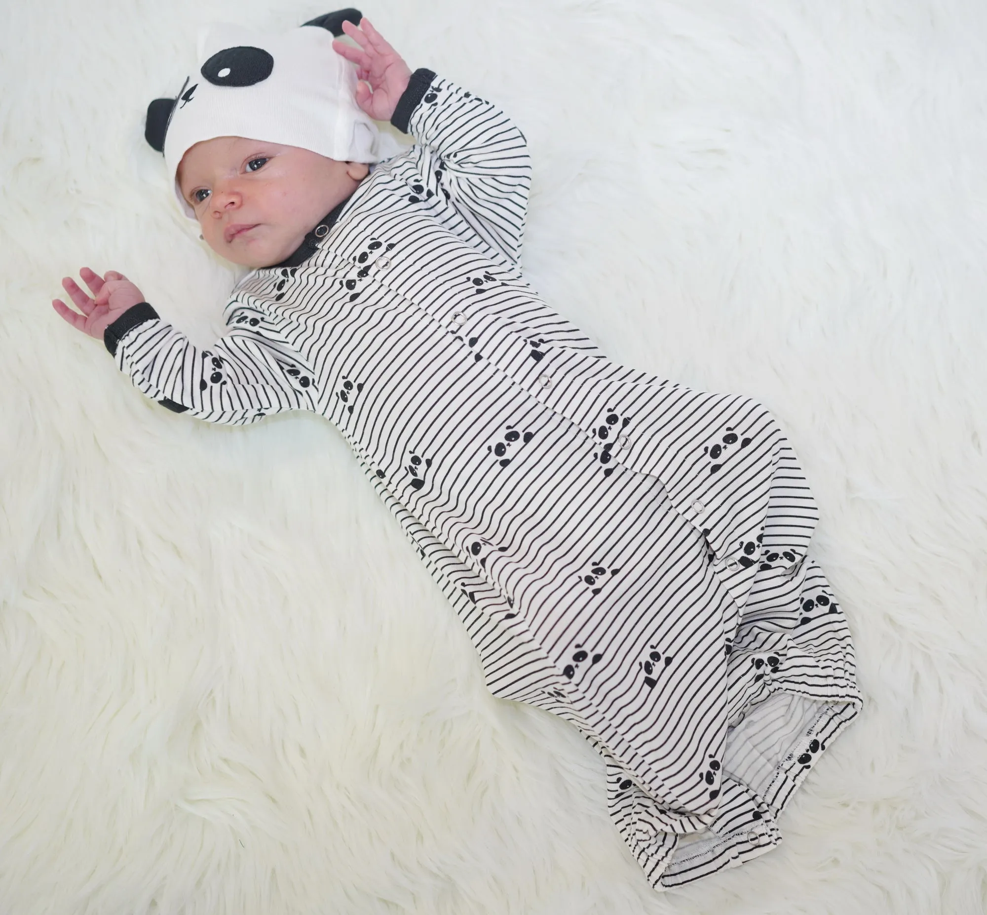 Bamboo Converter Gown (Peek a boo Panda)