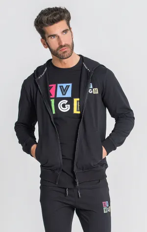 Black Chromatica Hoodie Jacket