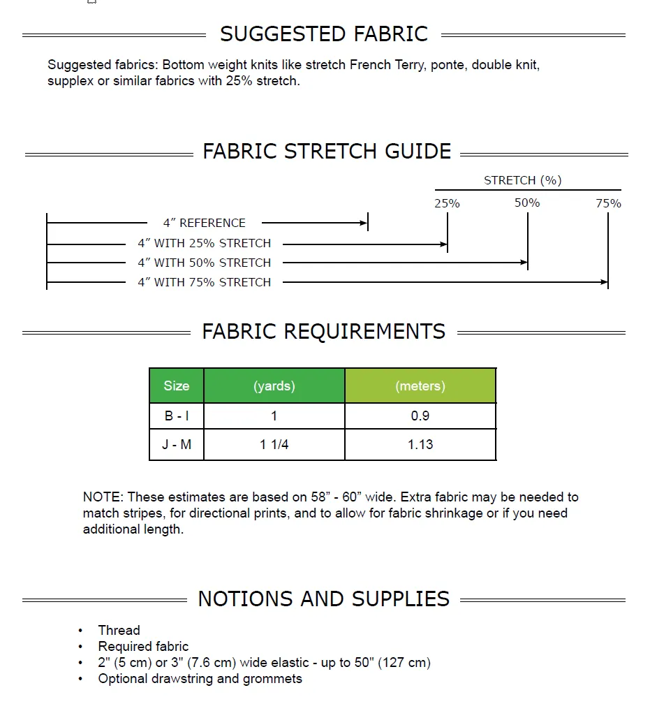 Boardwalk Skirt PDF Sewing Pattern