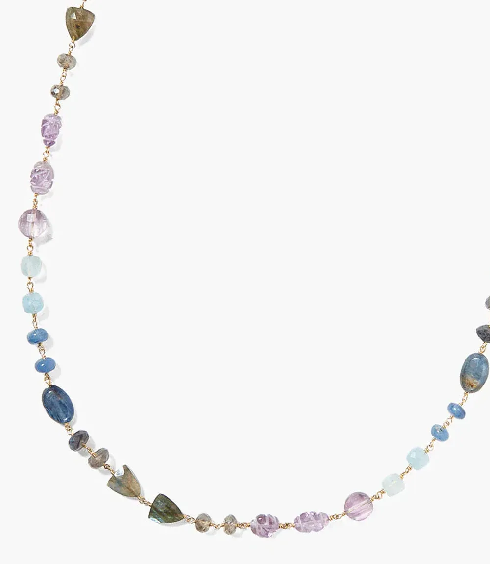 Chan Luu Gemstone And Pearl Necklace