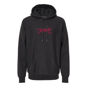 Crimson Wolf Hoodie