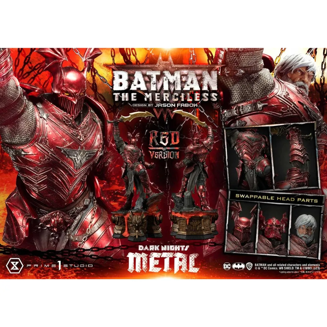 Dark Nights: Metal (Comics) The Merciless Red Version Statue by Prime 1 Studio