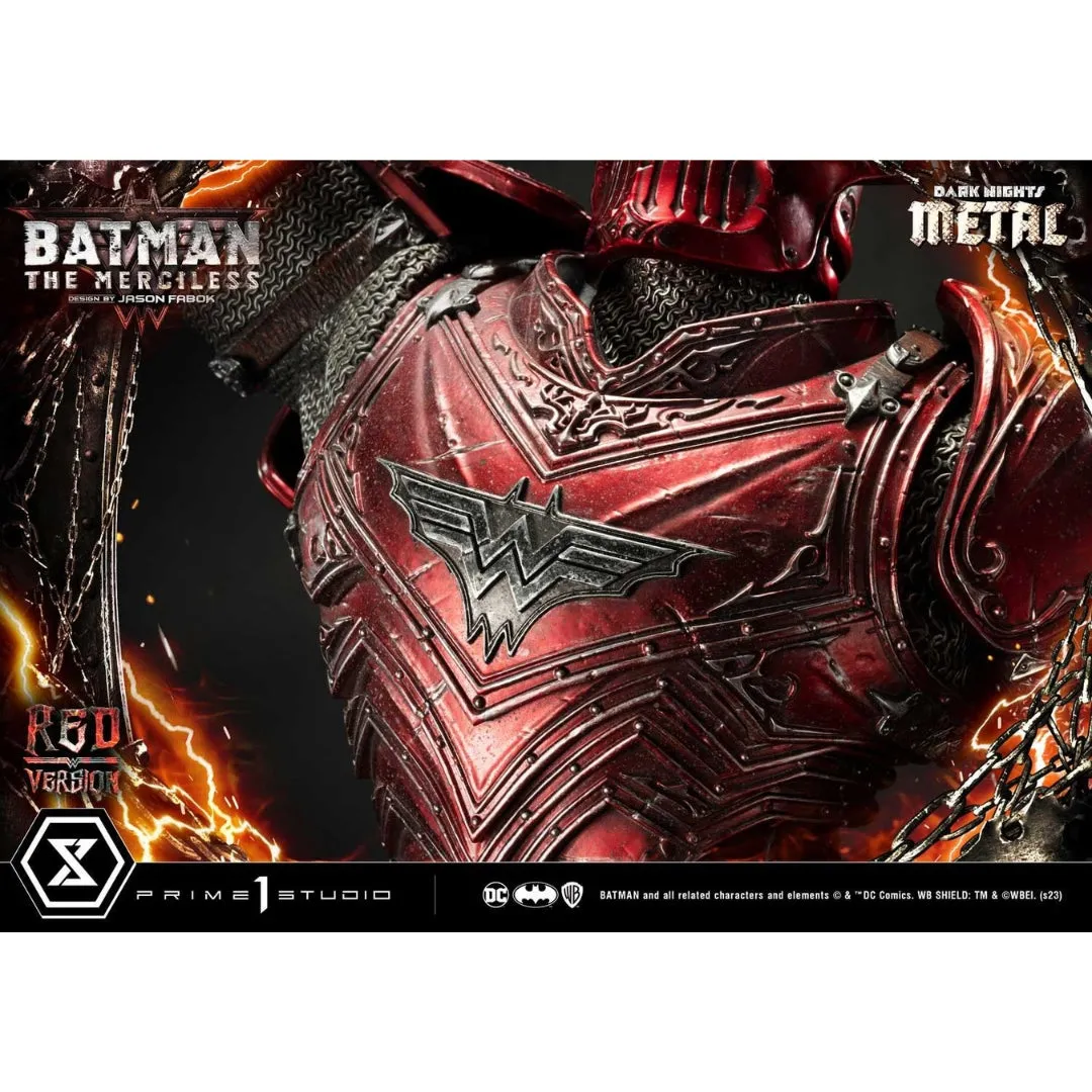 Dark Nights: Metal (Comics) The Merciless Red Version Statue by Prime 1 Studio