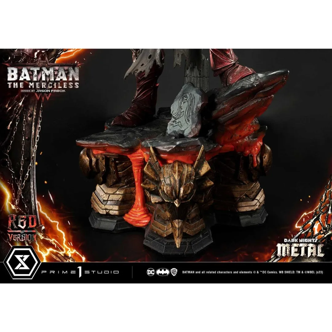 Dark Nights: Metal (Comics) The Merciless Red Version Statue by Prime 1 Studio