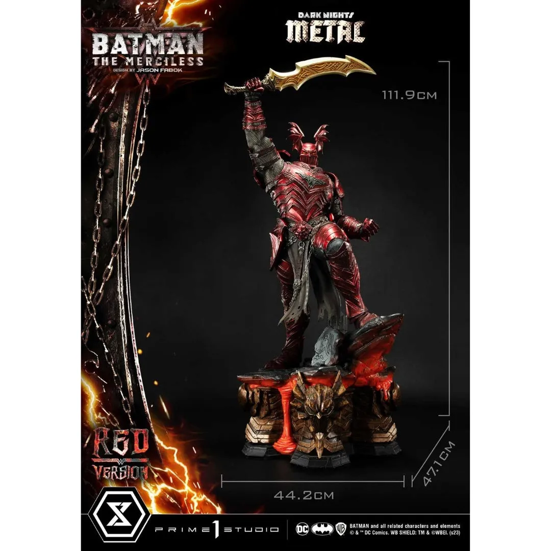 Dark Nights: Metal (Comics) The Merciless Red Version Statue by Prime 1 Studio