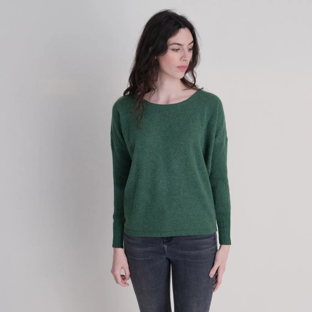 Hazel Crew Neck Wool Jumper