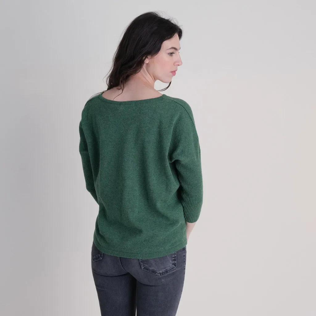 Hazel Crew Neck Wool Jumper