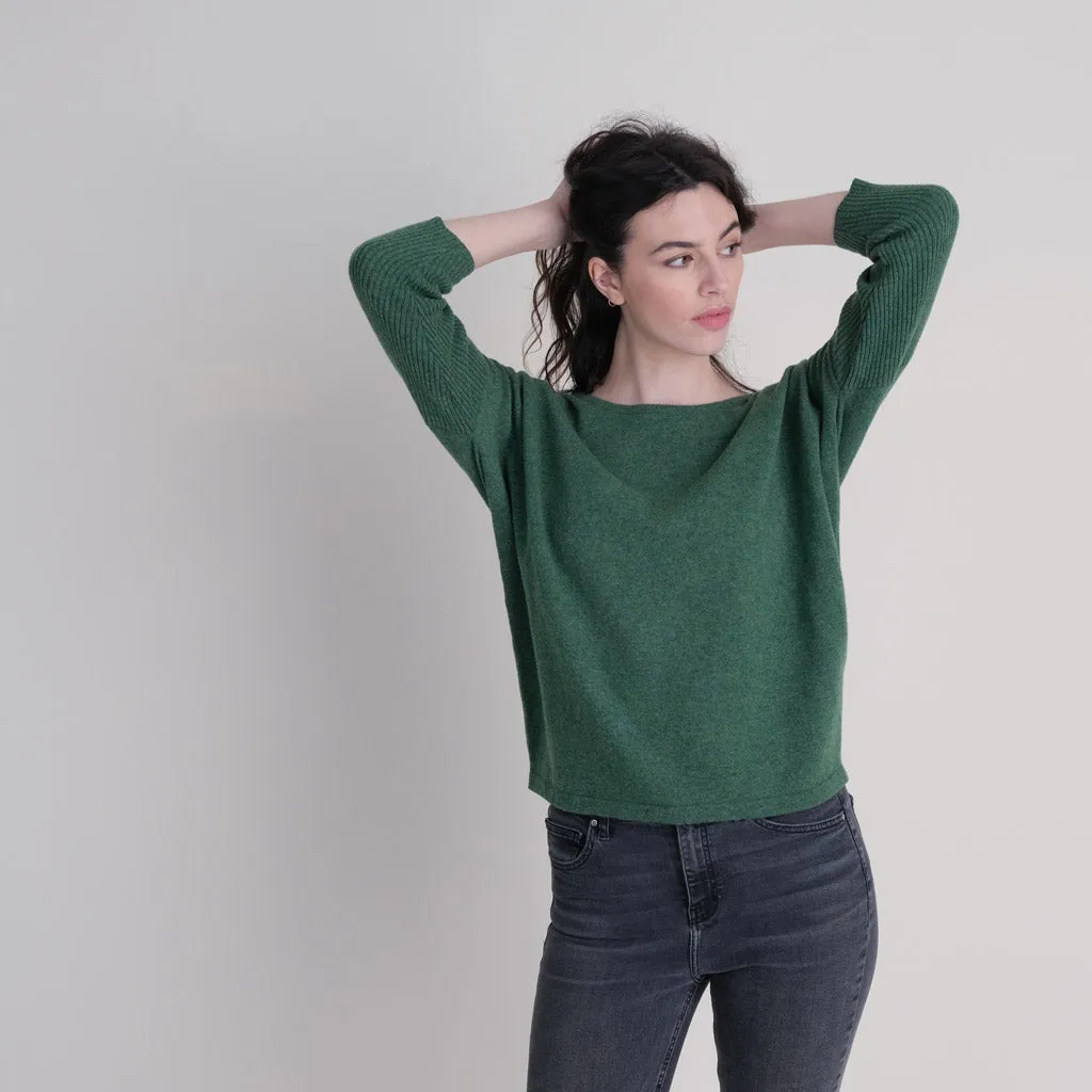 Hazel Crew Neck Wool Jumper