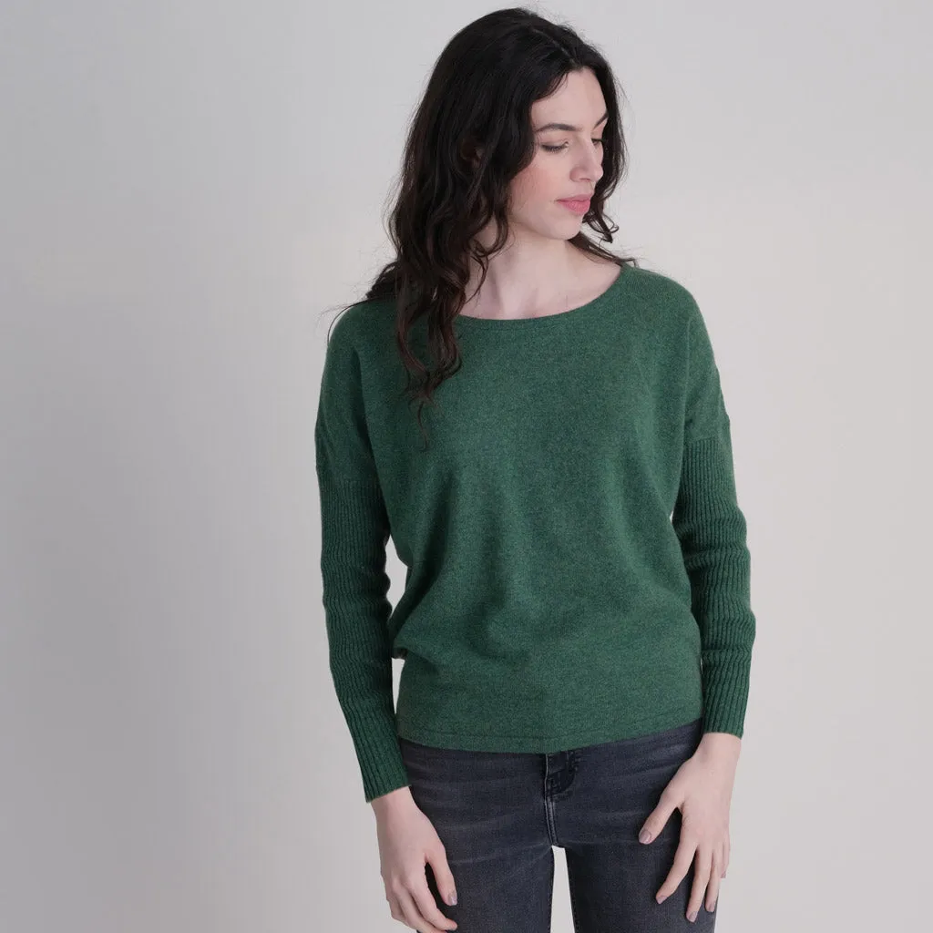 Hazel Crew Neck Wool Jumper