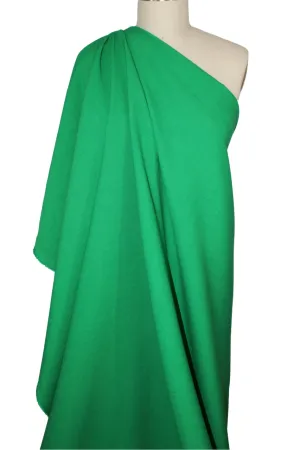 HC Designer Wool Double Crepe - Kelly Green