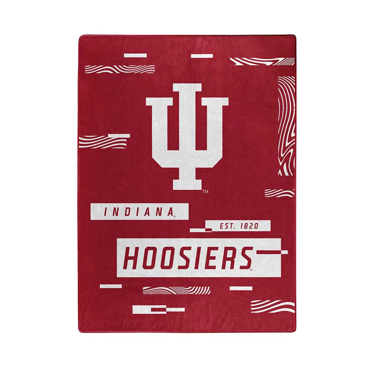 Indiana Hoosiers 60" x 80" Digitize Blanket