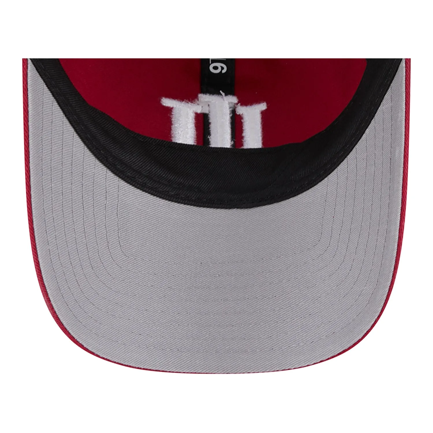 Indiana Hoosiers Team Slick Crimson and White Adjustable Hat