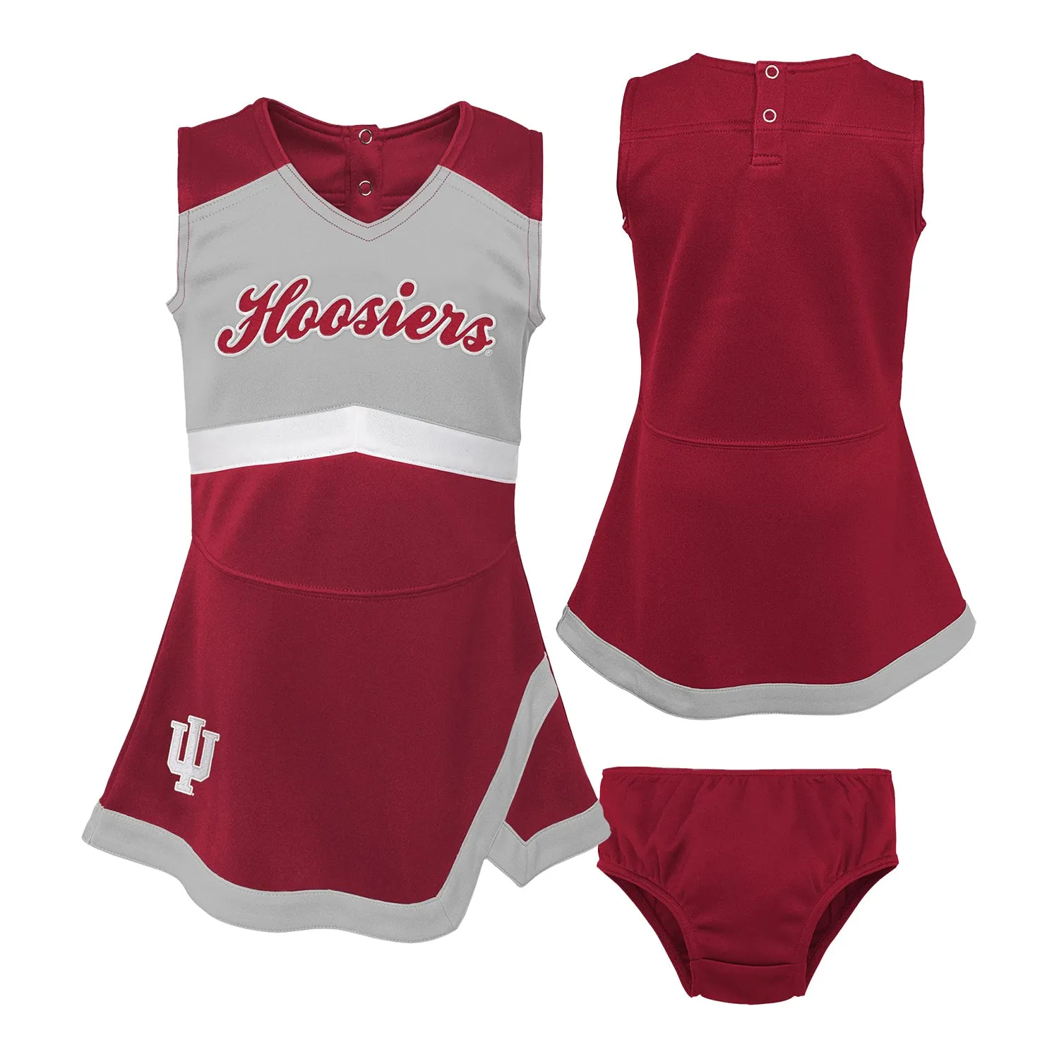 Infant Indiana Hoosiers Cheer Captain Crimson Set