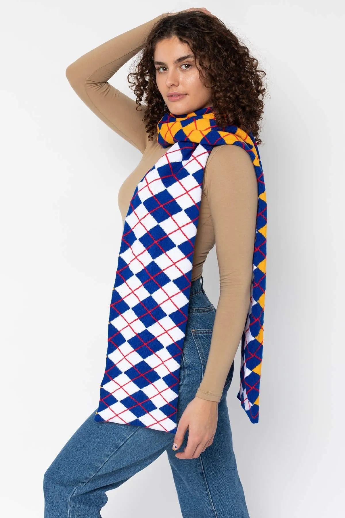 JQSCARF07 - Argyle Scarf