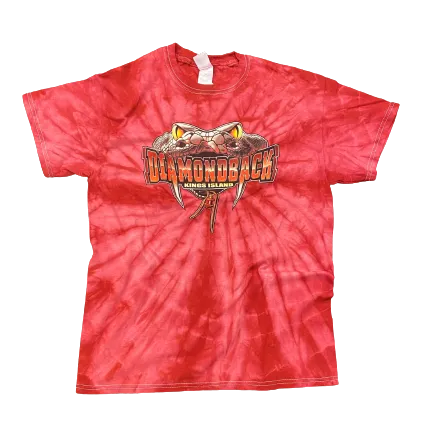 Kings Island Diamondback Tie Dye Tee