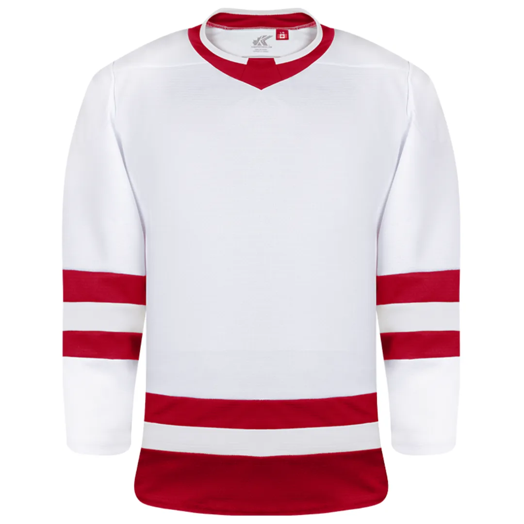 Kobe K3GLI White/Red Premium League Hockey Jersey