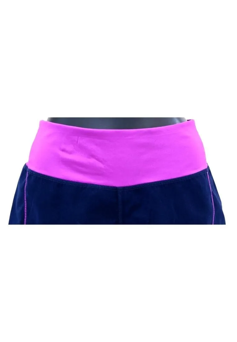 Landmark Girls Teens Dolphin Shorts - Navy- Magenta