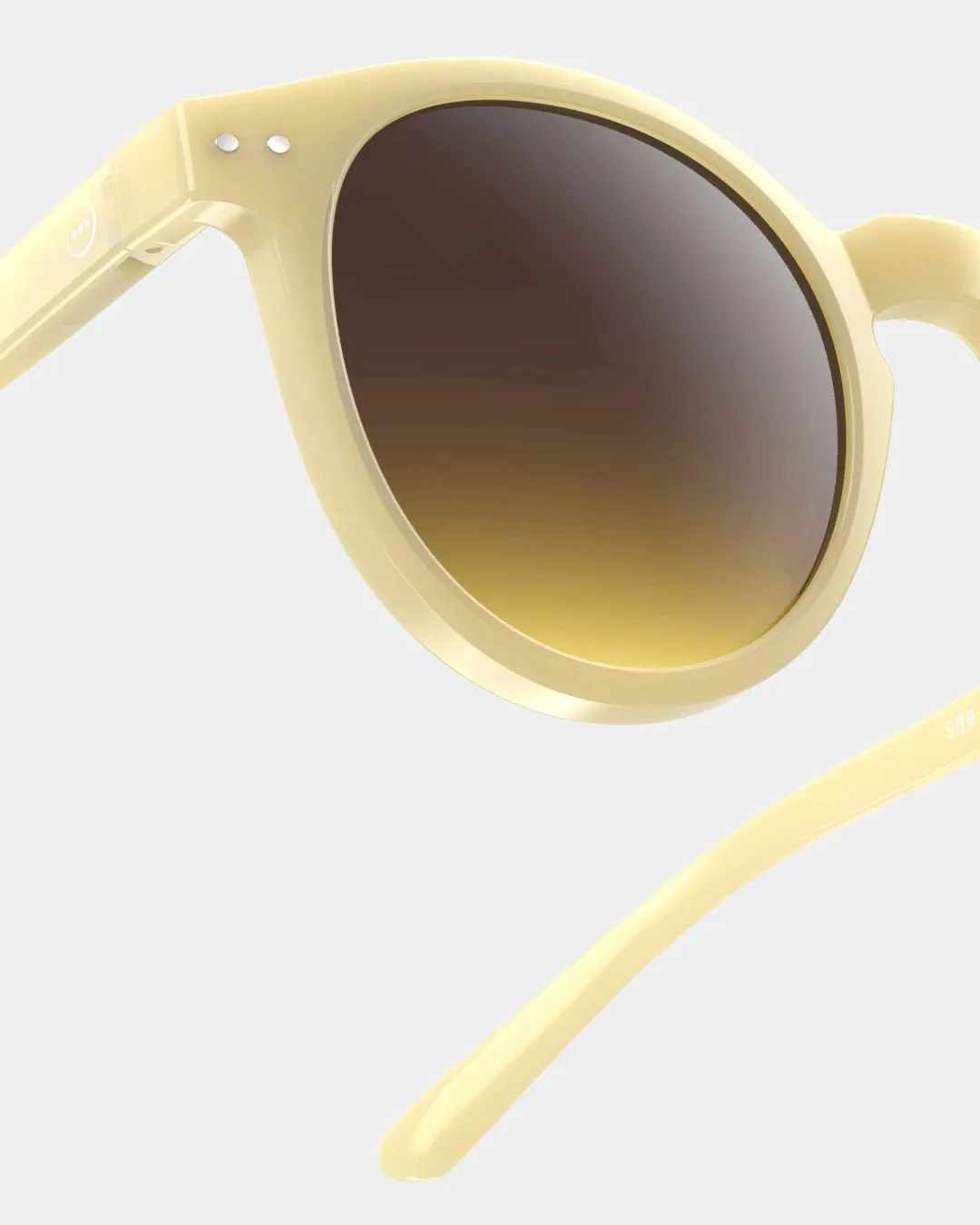 #M Sun Glasses - glossy ivory