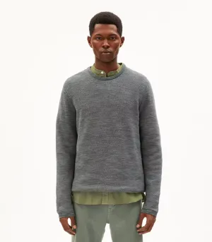 Men's Tolaa Sweater in Space Steel