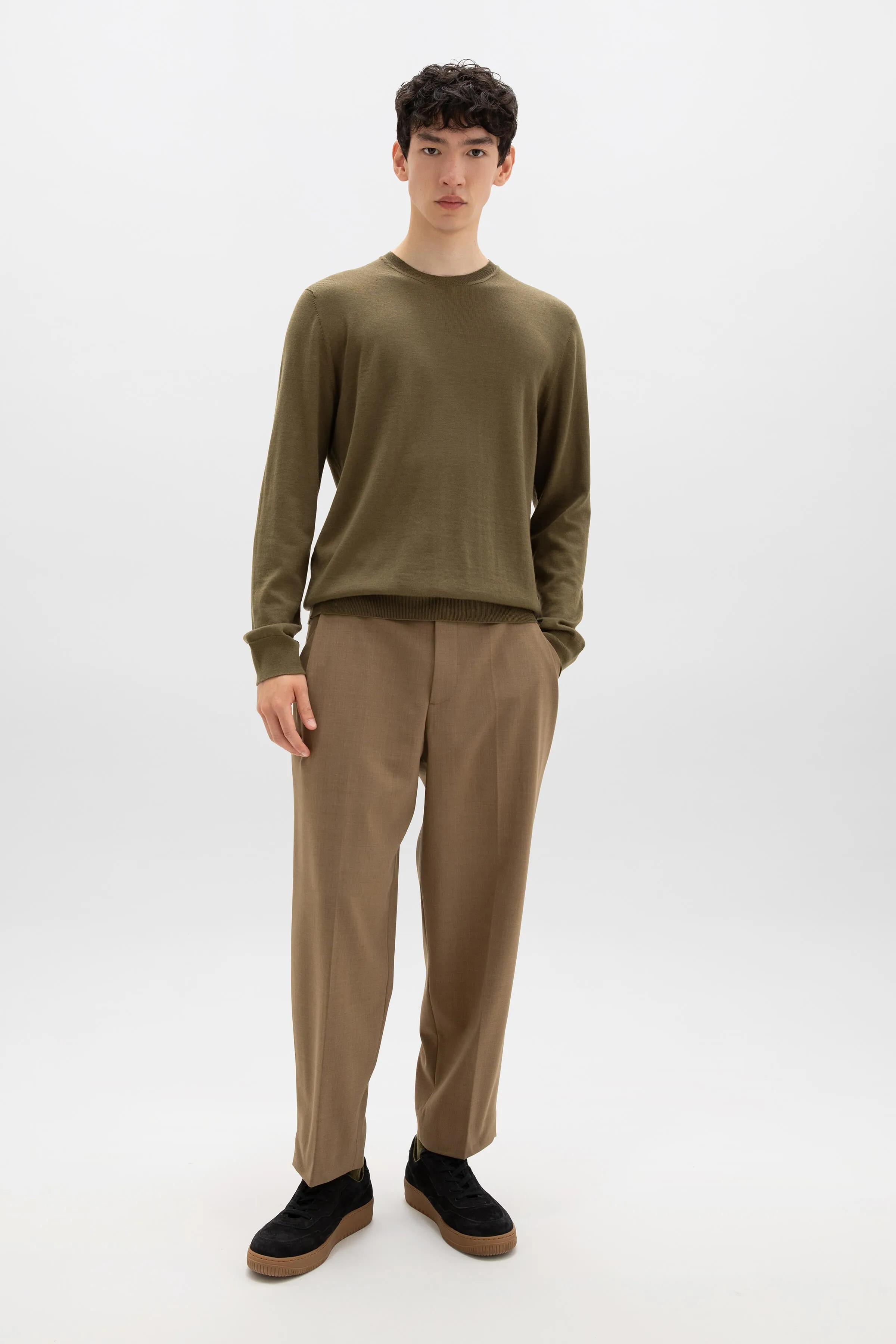 Merino Round Neck Jumper