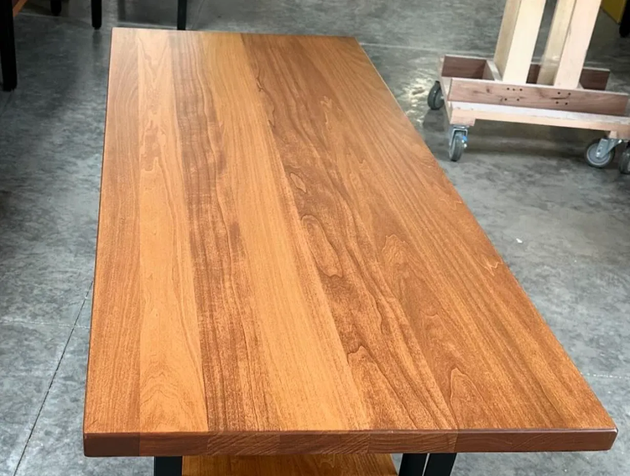 Midwest Pine Restaurant Table Tops Custom Size and Color