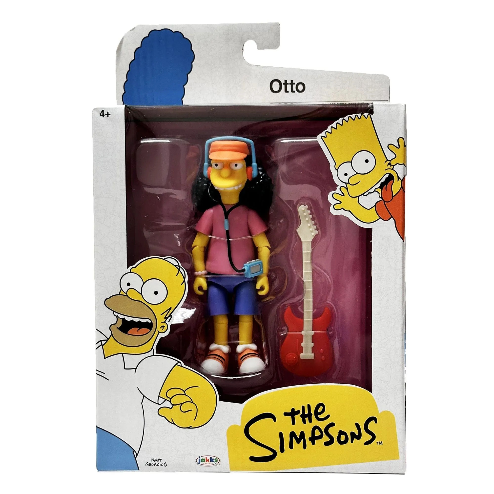 Otto - The Simpsons 5" Action Figure by Jakks Pacific