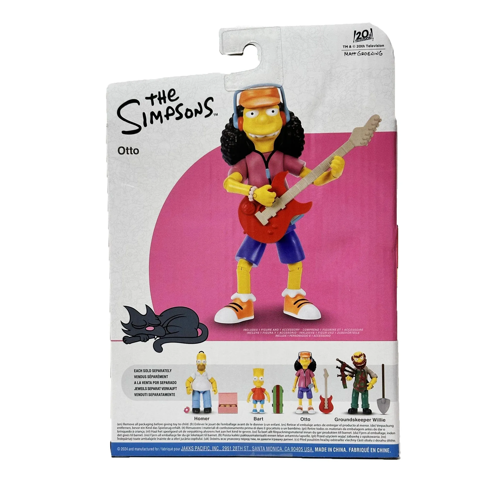 Otto - The Simpsons 5" Action Figure by Jakks Pacific