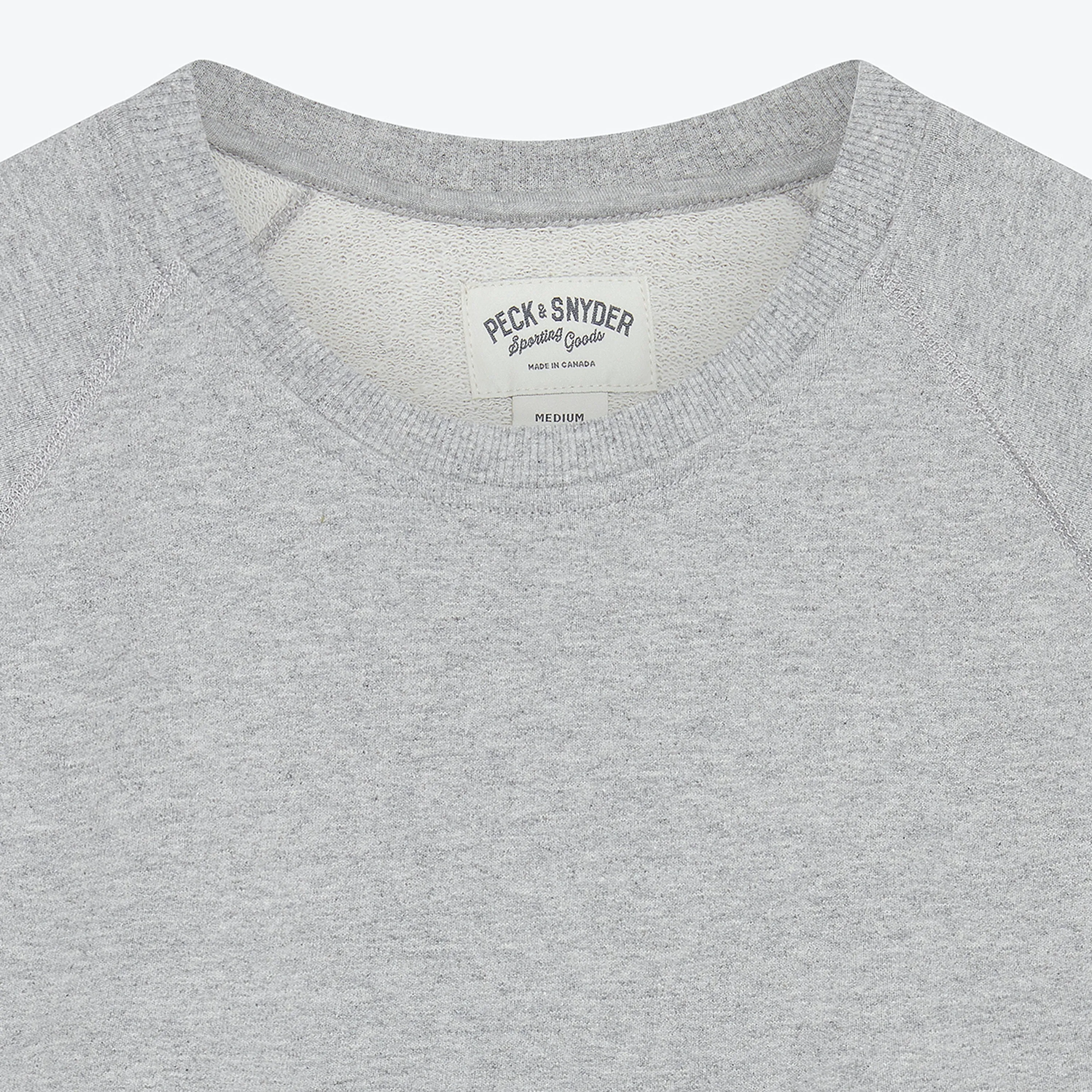 Raglan Crewneck - Grey