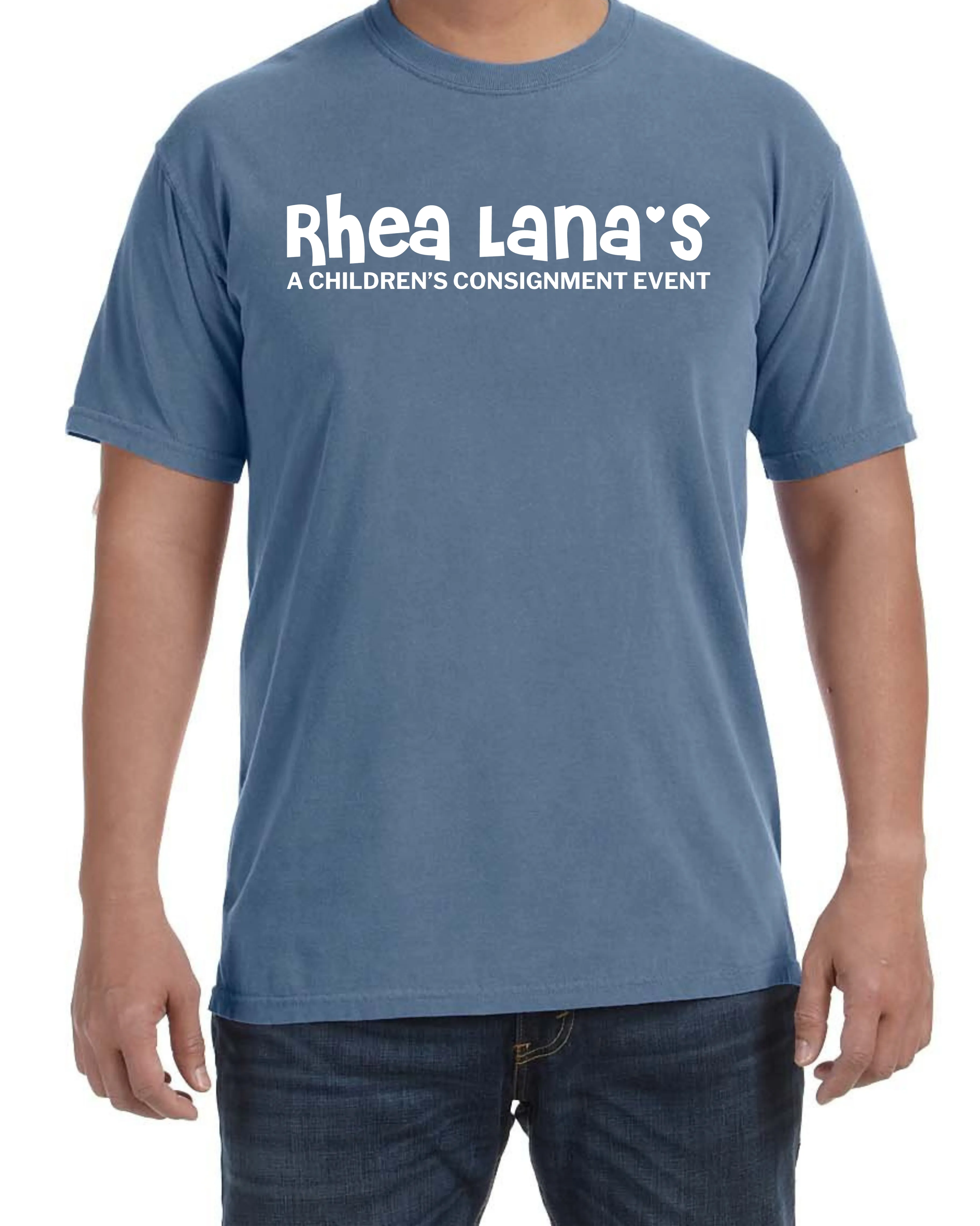 RL Comfort Colors Tee - Blue Jean