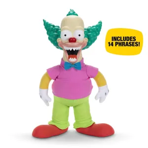 The Simpsons 18" Talking Krusty Doll by Jakks Pacific