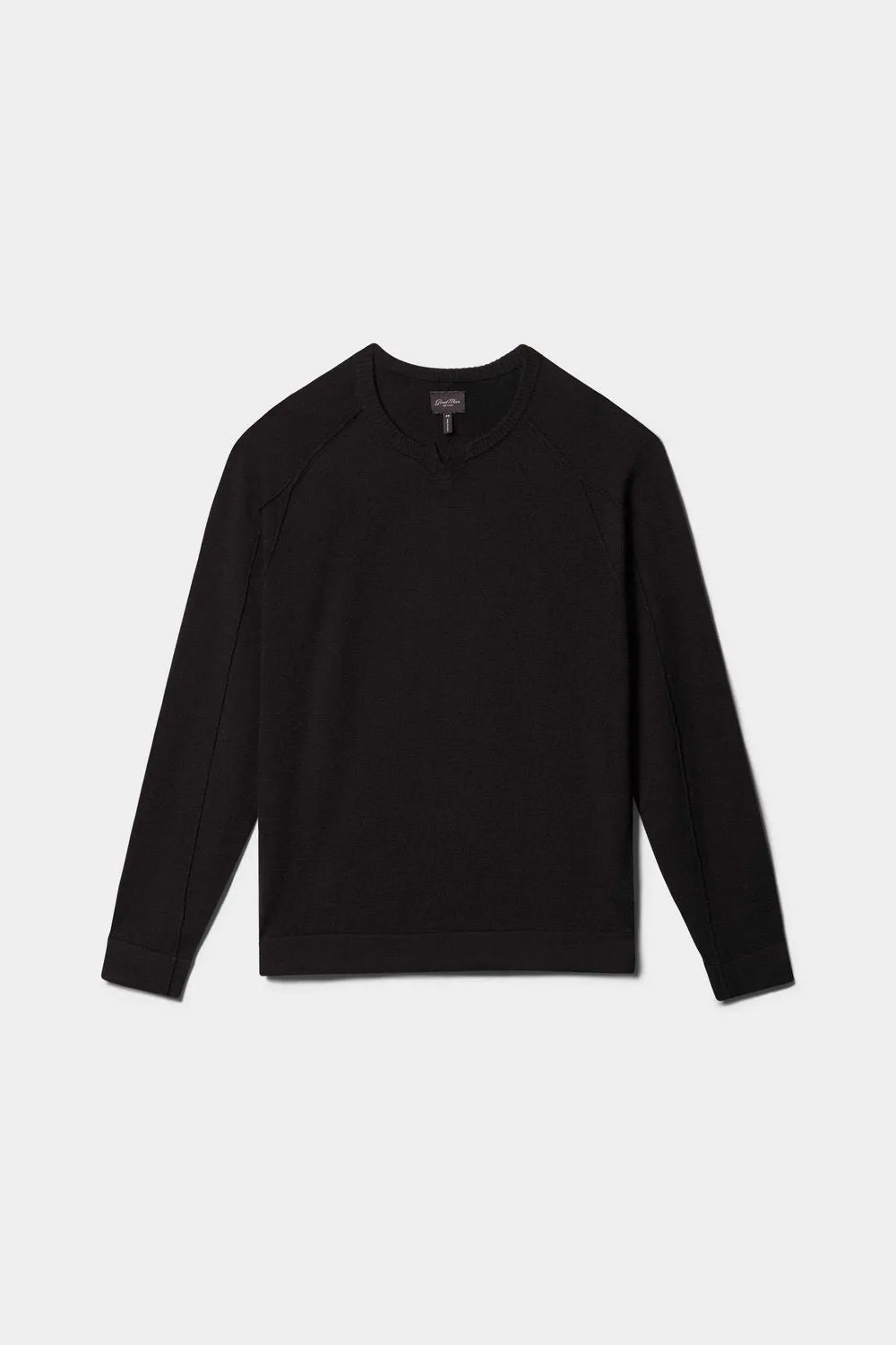 V-Notch Crew Sweater | Responsible Merino Wool