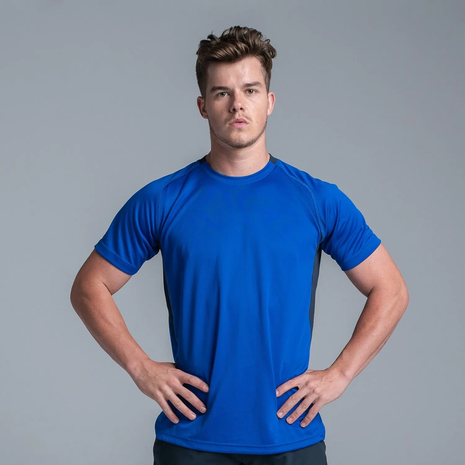 Valour Active Apex Tee - Ocean Blue