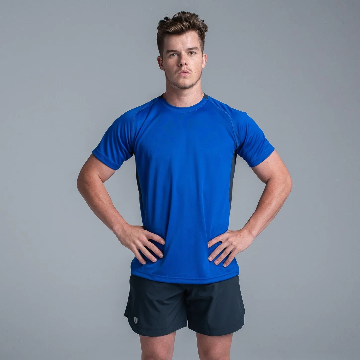 Valour Active Apex Tee - Ocean Blue