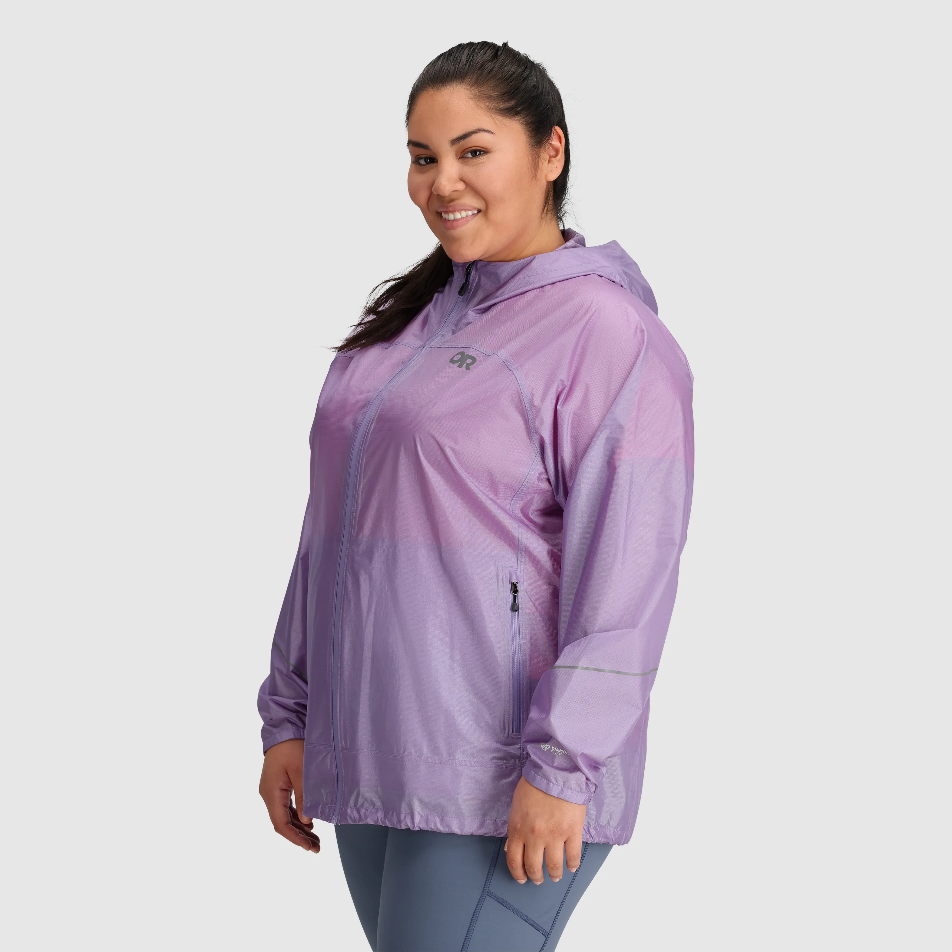 2023 Womens Helium Rain Ultralight Jacket - Plus Size, Waterproof & Packable Outdoor Gear