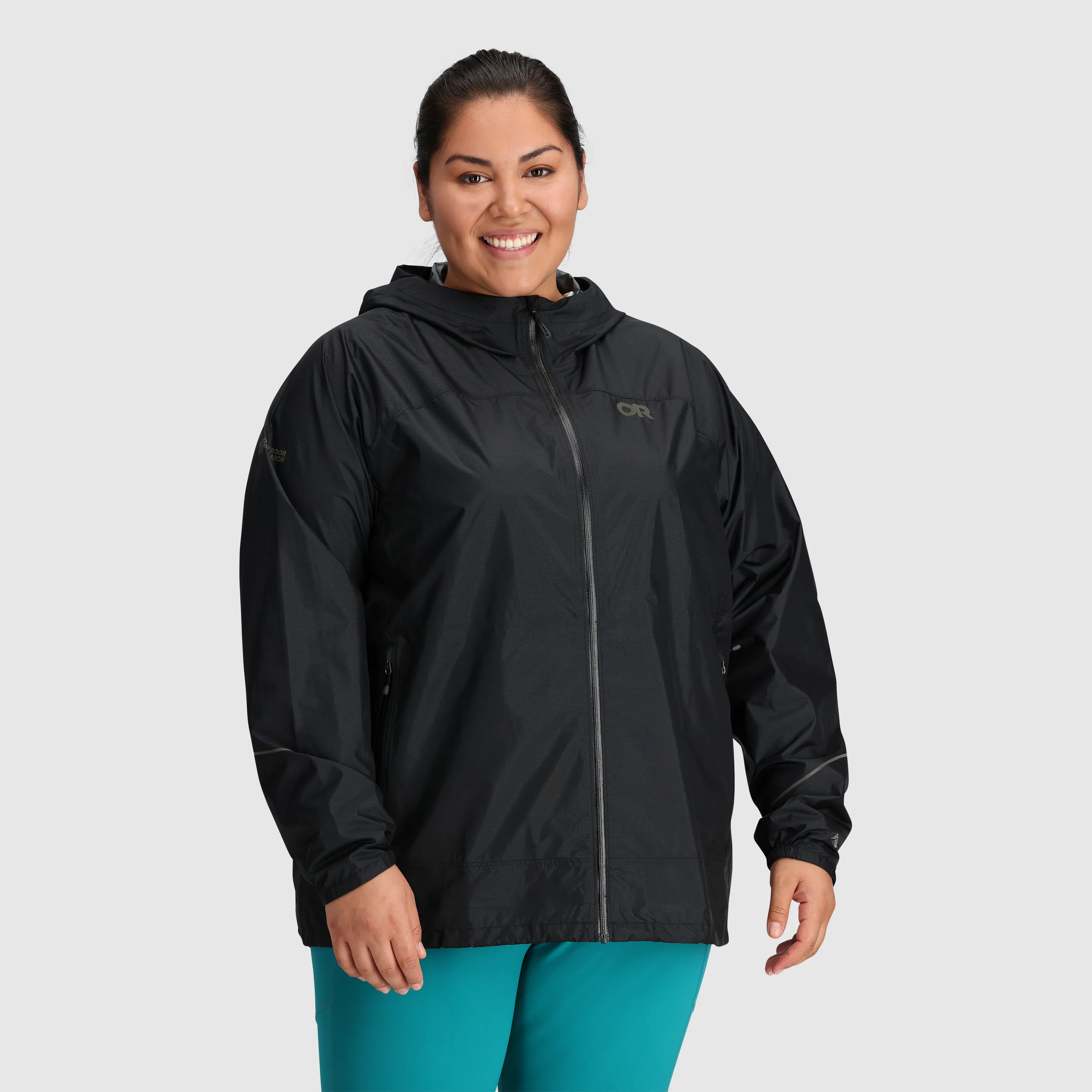 2023 Womens Helium Rain Ultralight Jacket - Plus Size, Waterproof & Packable Outdoor Gear