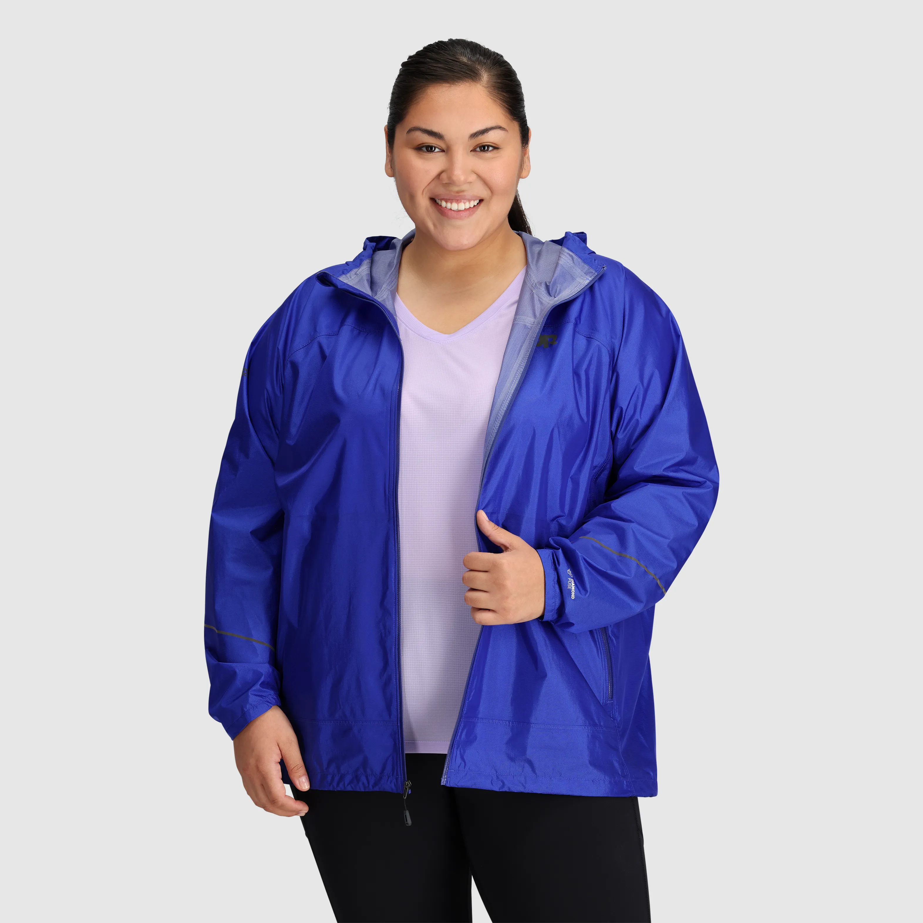 2023 Womens Helium Rain Ultralight Jacket - Plus Size, Waterproof & Packable Outdoor Gear